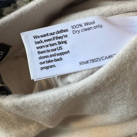 NWT EILEEN FISHER 100% Wool Jersey Wide Leg Pant - Picture 10 of 12